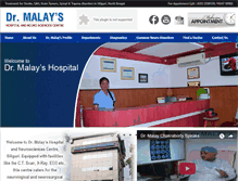 Tablet Screenshot of drmalaychakraborty.com